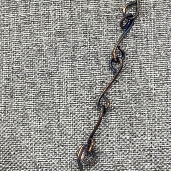 Buddha necklace copper polymer clay handmade chain - Picture 3 of 6